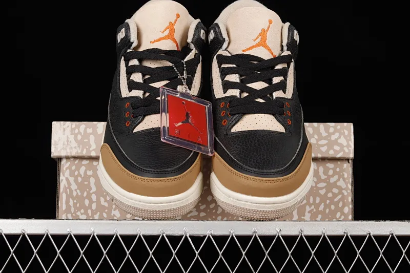 All categories Air Jordan Jordan series basketball shoes Air Jordan 3 Air Jordan 3 SE "Denim" AJ3 Joe 3 black brown cement CT8532-008